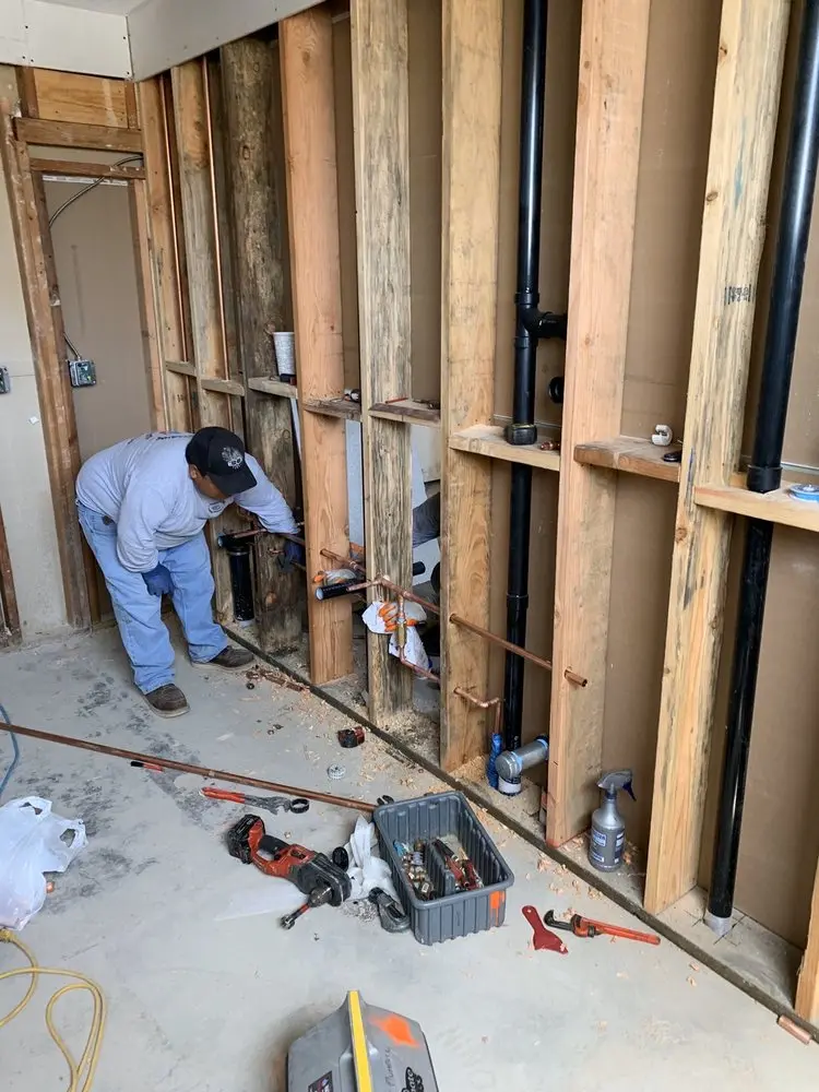 Commercial rough-in plumbing for Commercial Plumbing in Peterboro
